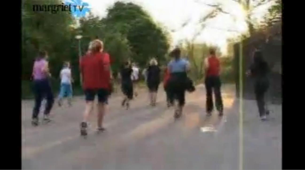 Margriet TV traint mee